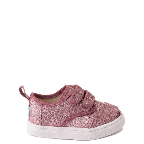 Toms Cordones Infant S Iridescent Glimmer Slip on Trainers in Pink Size 8 - A14 - 732