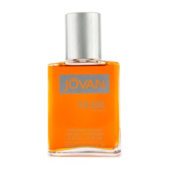 Jovan Musk for Men Aftershave 4 fl oz (Pack of 1), Notes of Carnation, Lavender, and Amber, Men's Fragrance, Long Lasting, Everyday Fragrance - K3 - 1454