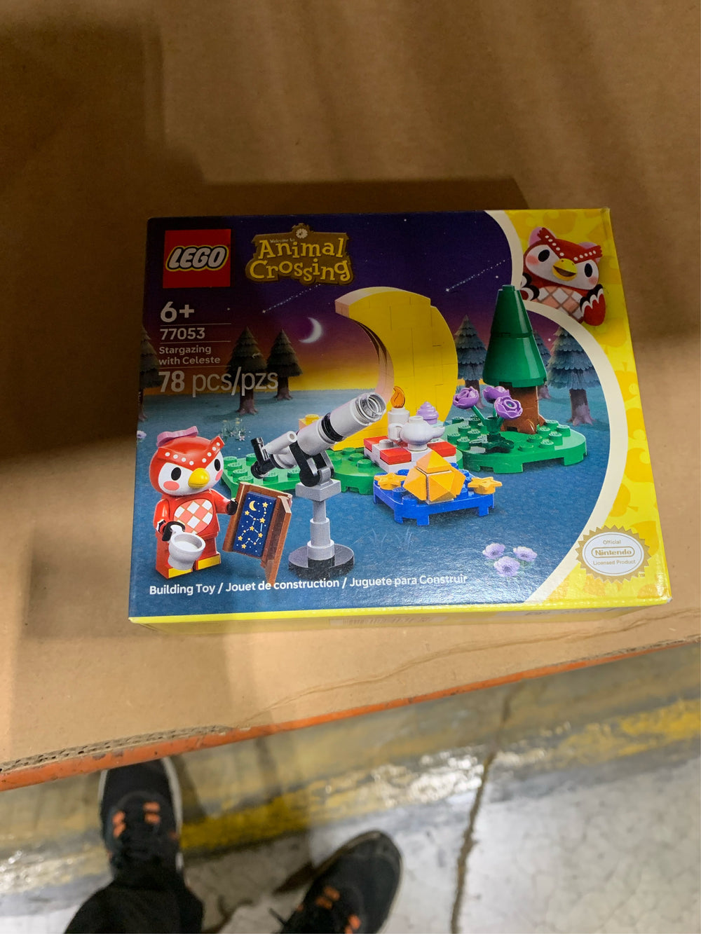 LEGO Animal Crossing Stargazing with Celeste Building Toy - K11-1674