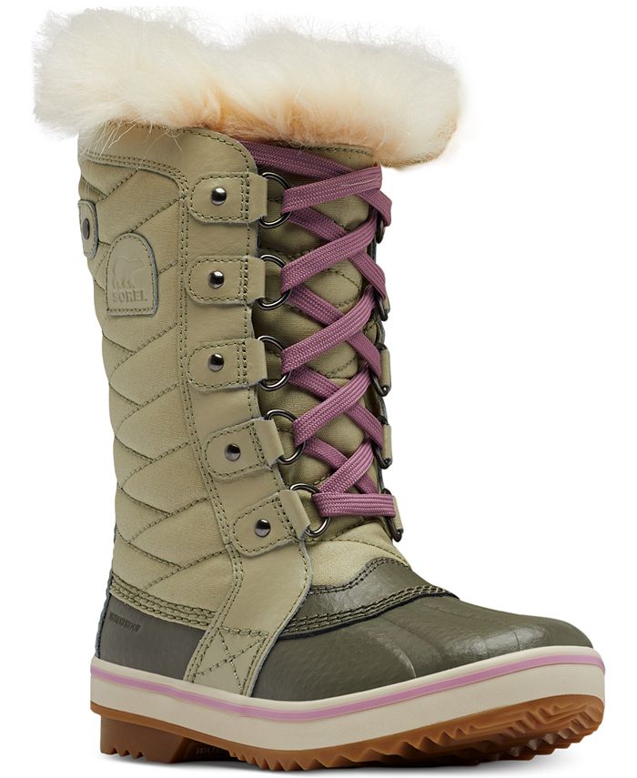 Sorel Youth Unisex Tofino II Boots - Green - 1 Youth -B1-0434