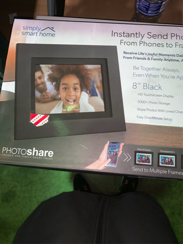 8 in. PhotoShare Social Network Frame - G5 - 1686 -L8-0144