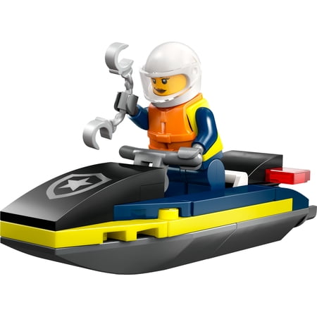 LEGO City Police Water Scooter Building Toy - Includes Police Office Minifigure - G6 - 762 -C7-1158