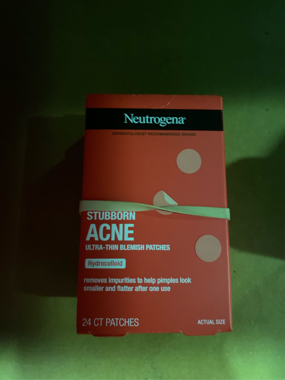 (Lot of 2) Neutrogena Stubborn Acne Patches - Ultra-Thin Hydrocolloid Spot Stickers - 24ct - C4 - 360