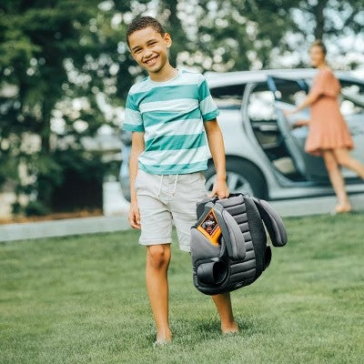 Chicco GoFit Cleartex Backless Booster Car Seat - Shadow 1996