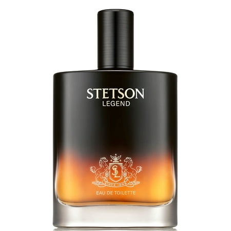 Stetson Legend Eau de Toilette, Bold Cologne Fragrance for Men, 3.4 fl oz - K3 - 1452