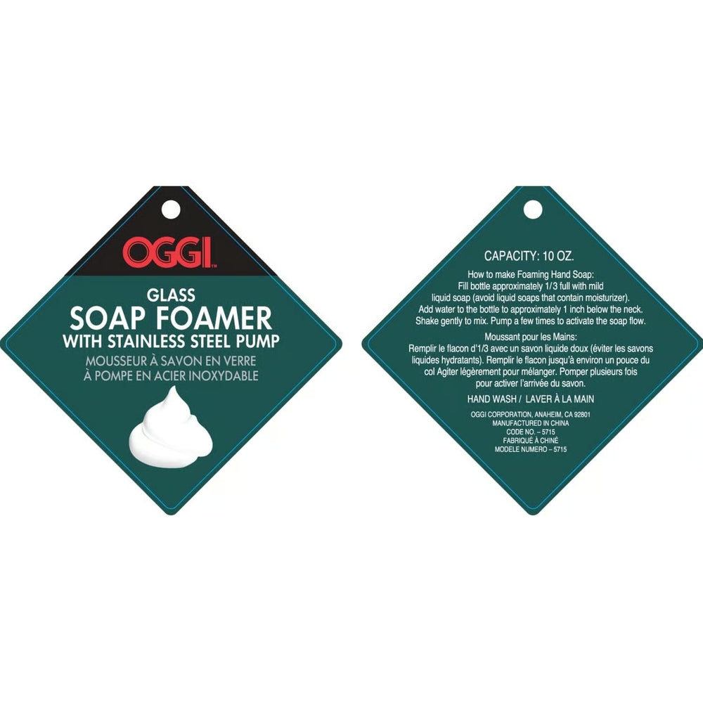 OGGI 10 oz Counter Top Pump Soap Dispenser - B10 - 575