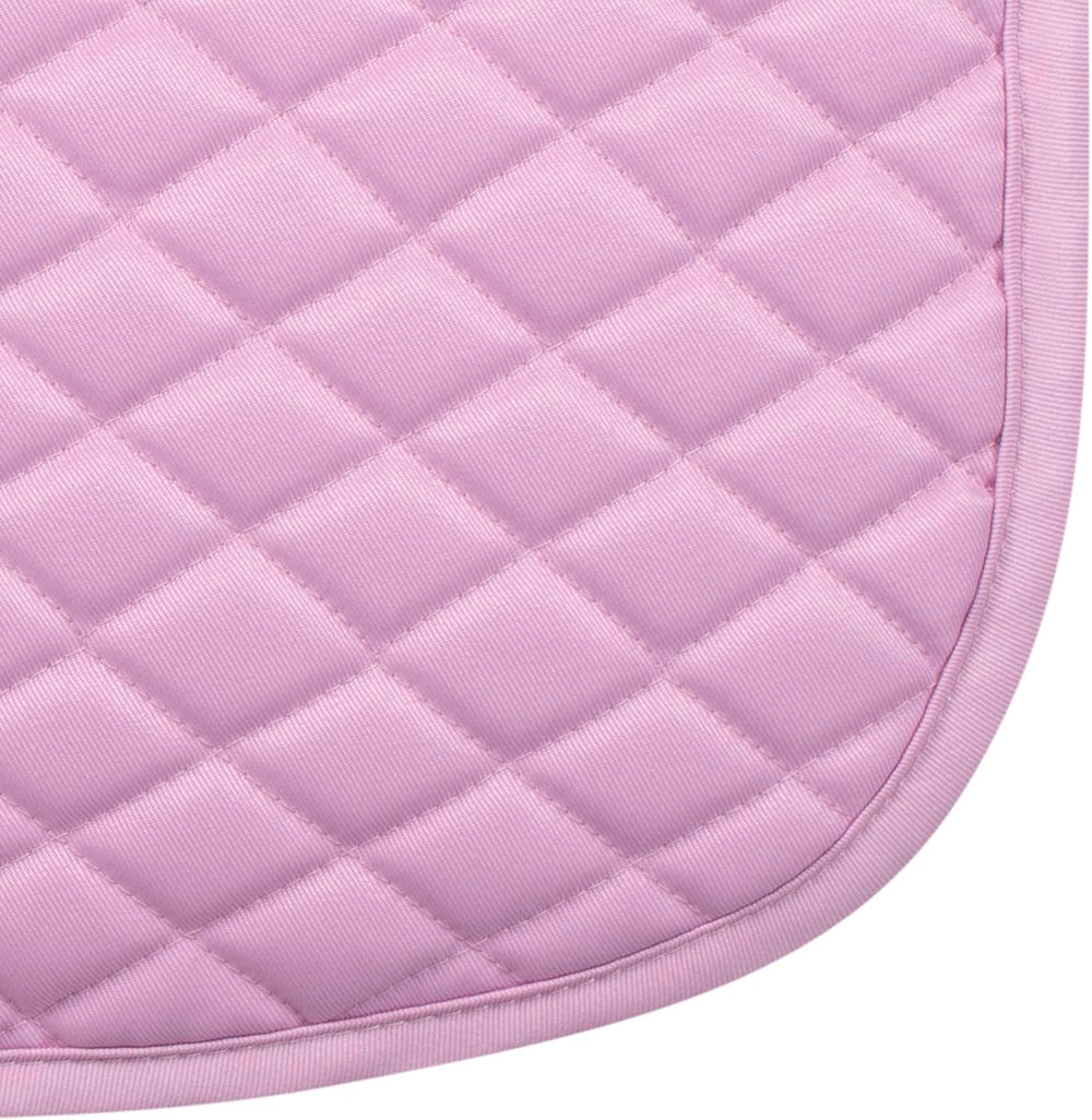 TuffRider Basic Pony Saddle Pad   Diamond Quilted, Flannel Lined, Breathable Schooling Pad for Horses - C11 - 1259