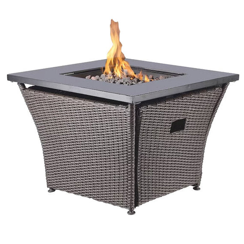 Blue Rhino 32-in W 50000-BTU Steel Propane Fire Pit