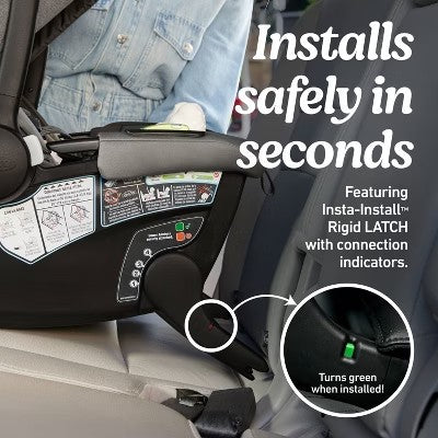 Graco GoMax Baseless Infant Car Seat ft. Insta-Install Rigid LATCH, Ace 1709