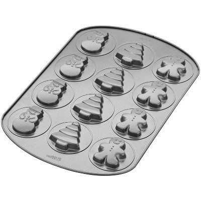 Wilton Holiday Icon Cookie Pan - F13 - 1793 -K9-0109
