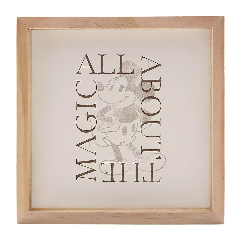 Disney's Mickey Mouse Magic Caption Box Table Decor by the Big One , Wood -A11-1275