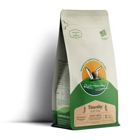 Rabbit Hole Hay, Ultra Premium Soft Timothy Hay; 40 lb bag