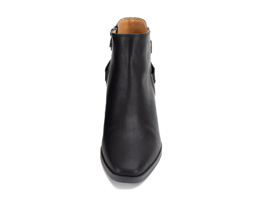 Women's Yellow Box Lania Booties in Black Size 9 Medium - C5 - 1380