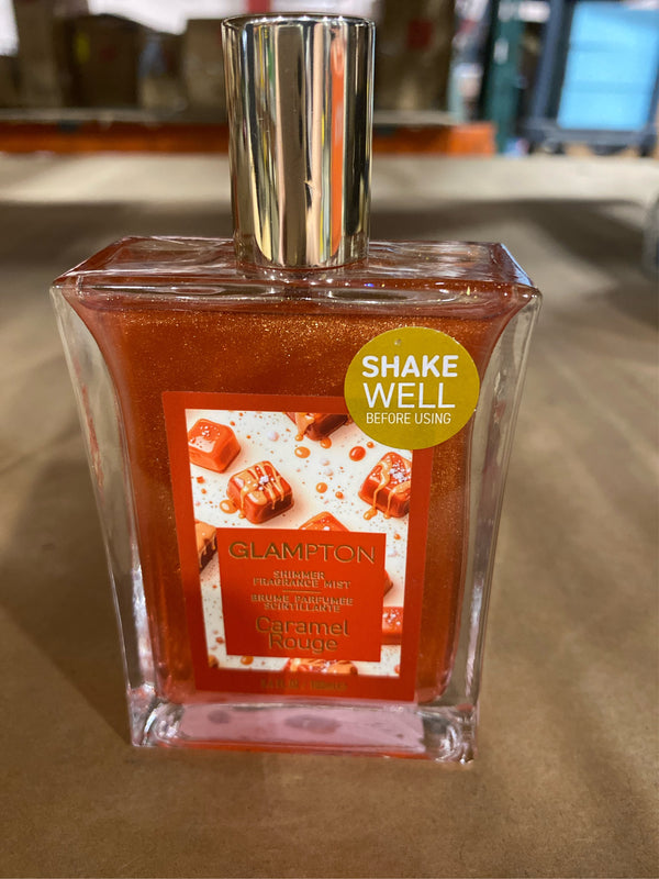 Glampton Caramel Rouge Shimmer Fragrance Mist 3.4 oz - K3 - 1427