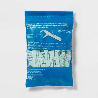 Floss Picks Mint - 160ct - up&up  -G11-1883