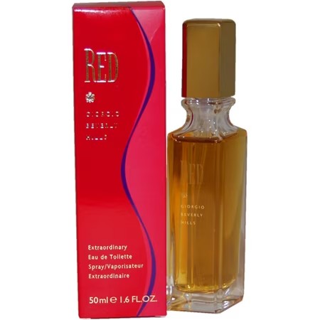 Giorgio Beverly Hills Red Eau de Toilette Spray, 1.7 Fl Oz -L6-1538