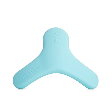plusOne Breast+Body Warm Vibration Intimate Massager, Prevent Clogged Ducts, Menstrual Pain Relief -E3-0685 -C7-1196