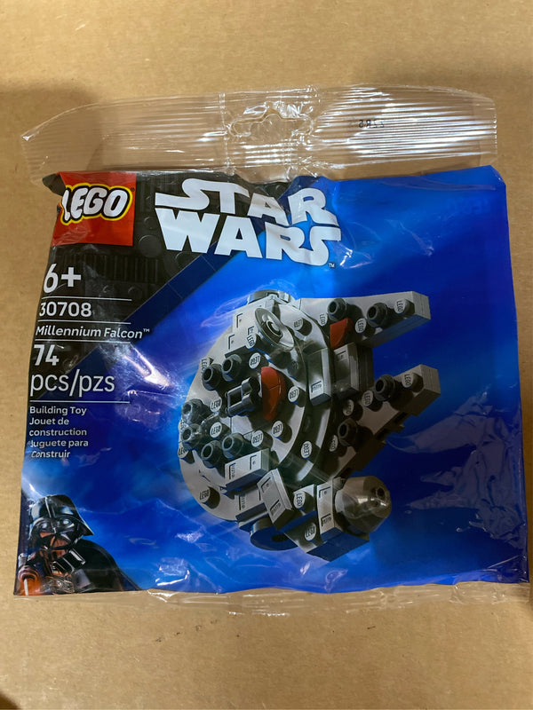LEGO Star Wars Millennium Falcon Mini-Build - Space Ship Building Toy for Kids, Ages 6+ - 30708 - G7 - 1843