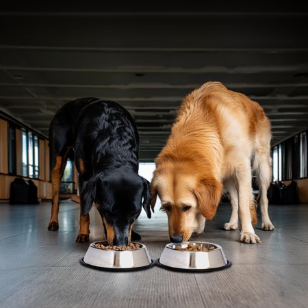 Iconic Pet - Stainless Steel Non-Skid Pet Bowl for Dog or Cat - 64 oz - 8 cup -E11-1812