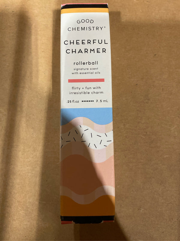 Good Chemistry Cheerful Charmer Rollerball Perfume with Essential Oils 0.25 Fl. Oz. - F7 - 1834