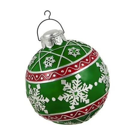 Evergreen 8" Battery Operated Ornament Outdoor Ornament, Green, 8.7' x 1.7' x 1.7' inches - G5 - 852