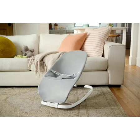 Munchkin  Spring 2-in-1 Infant Bouncer & Rocker, Lightweight with 3 Recline Positions, Unisex - B7 - 530