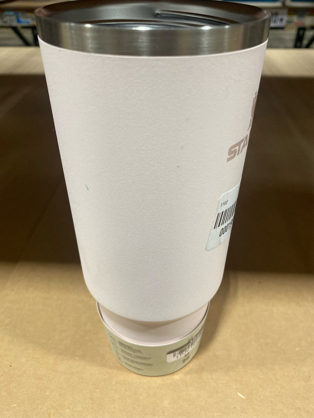 Stanley | Quencher H2.O FlowState Tumbler 30 oz - Rose Quartz 2.0, Light Pink - NO LID NO STRAW - C8 - 1222