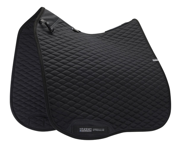 Stubben Streamline Dressage Pad - Black / L - C6 - 519