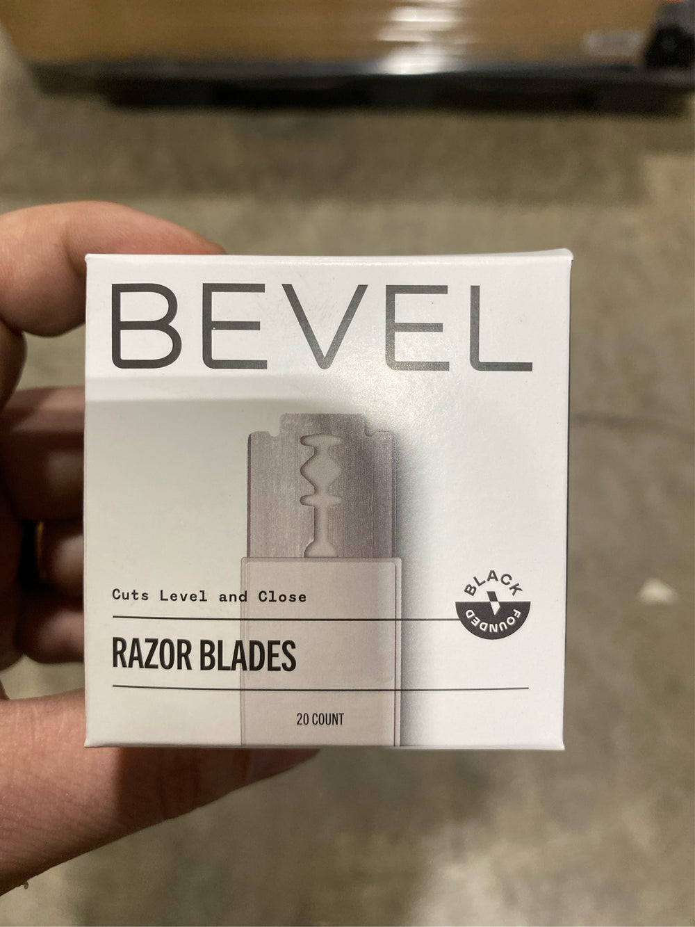Lot of 3 - Bevel 20 Count Razor Blades - B8 - 563