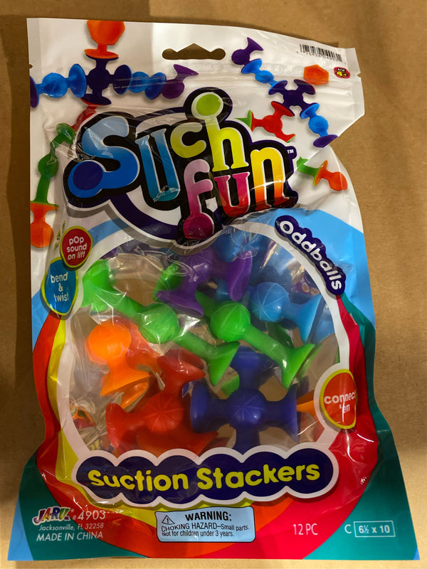 Such Fun Suction Stackers - 9.0 ea - L13 - 1716
