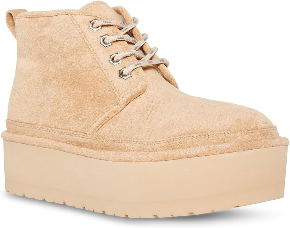 Madden Girl Women's Casual Boots SAND - Sand Elsaah Suede Boot - Women size 8.5 - C6 - 372