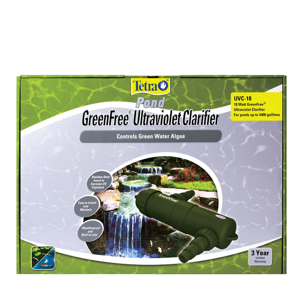 Tetra GreenFree UV Clarifier, up to 4400-Gallon Water Clarifier -G5-0827