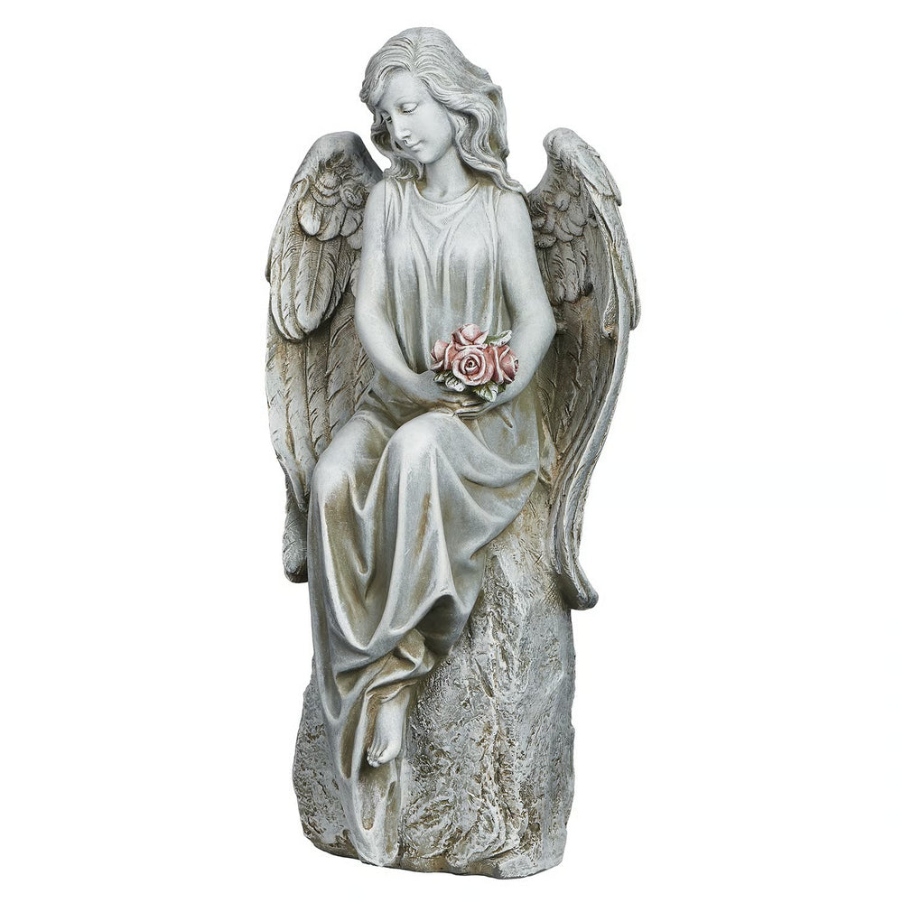 Roman Gray Polyresin 17.75 in. H Outdoor Decoration - A14 - 727