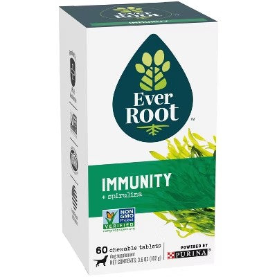 Purina Ever Root Immunity Dog Chewable Tablets - 60ct -B8-1204