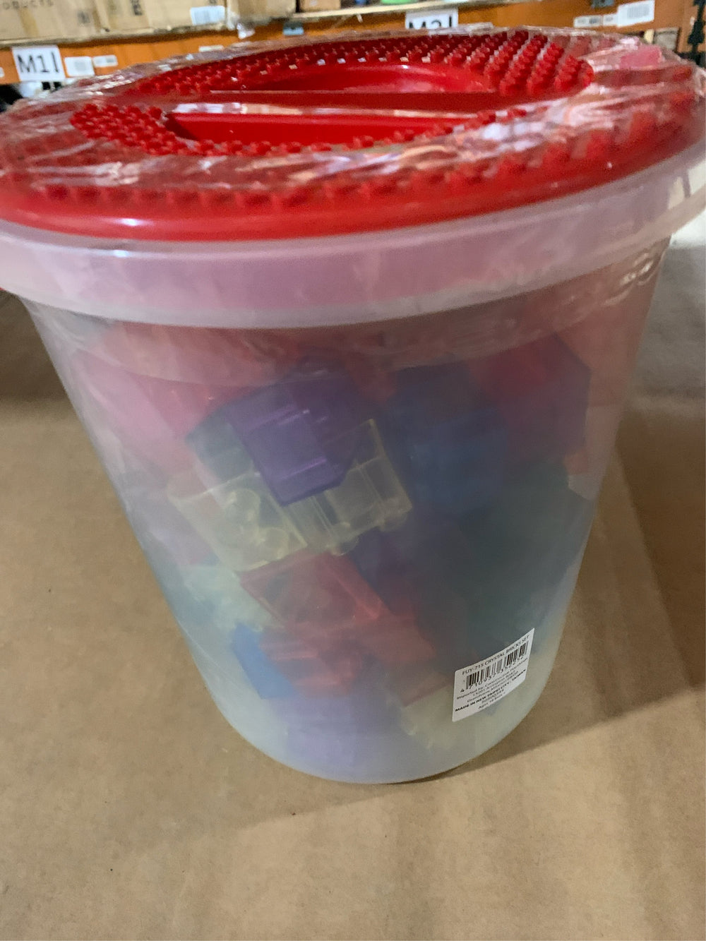 Rainbow Transparent Bricks -A2-1079 -J4-1433 -F2-1849