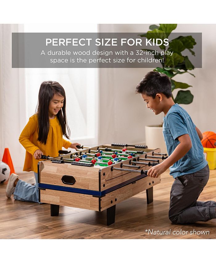 Best Choice Products 4-in-1 Multi Game Table, Childrens Arcade Set w/ Pool Billiards, Air Hockey, Foosball - Multi - E3 - 1634