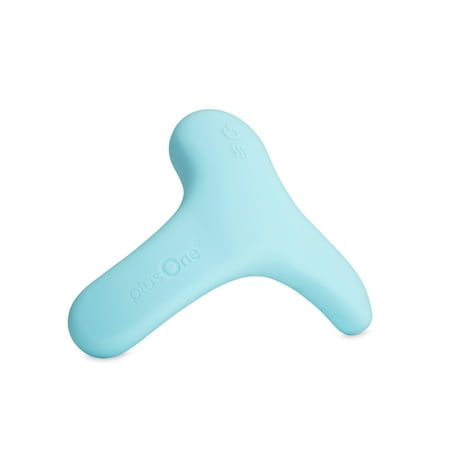 plusOne Breast+Body Warm Vibration Intimate Massager, Prevent Clogged Ducts, Menstrual Pain Relief -E3-0685 -C7-1196