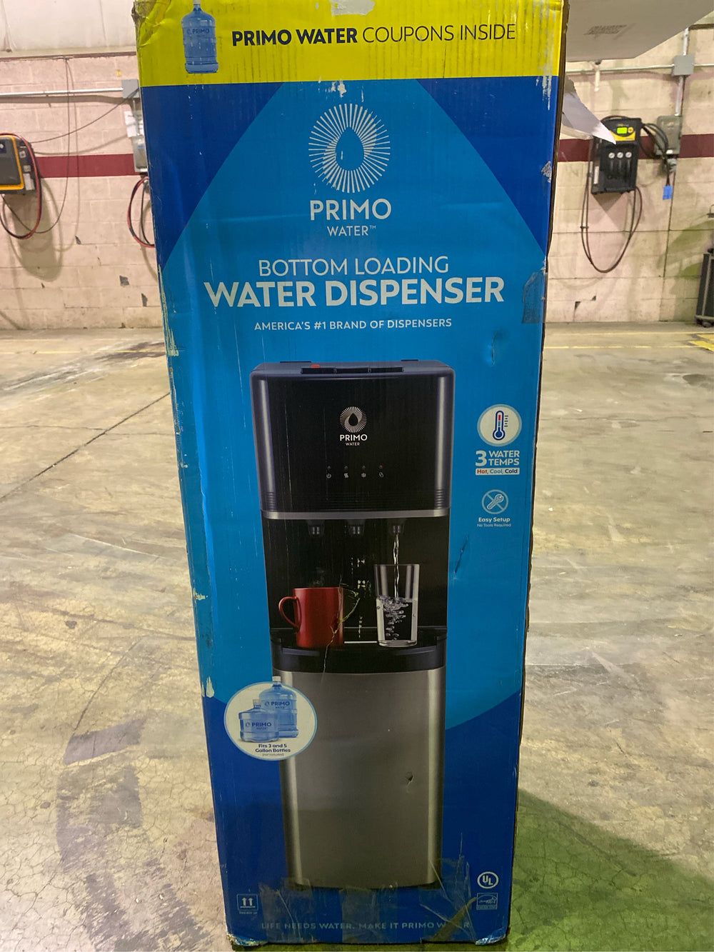 Primo Water  Bottom Loading Pro 3 Temp Water Dispenser - L14 - 299