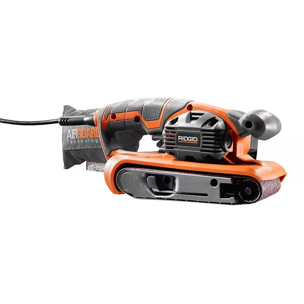 6.5 Amp Corded 3 in. x 18 in. Heavy-Duty Variable Speed Belt Sander with AIRGUARD Technology - 1064