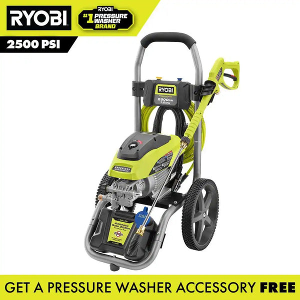 RYOBI 2500 PSI 1.2 GPM High Performance Cold Water Electric Pressure Washer L415 - Tested and Working