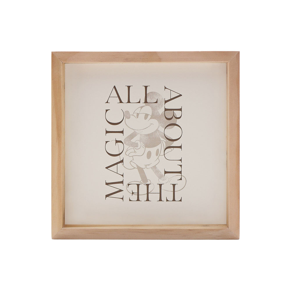 Disney's Mickey Mouse Magic Caption Box Table Decor by the Big One , Wood -A11-1275