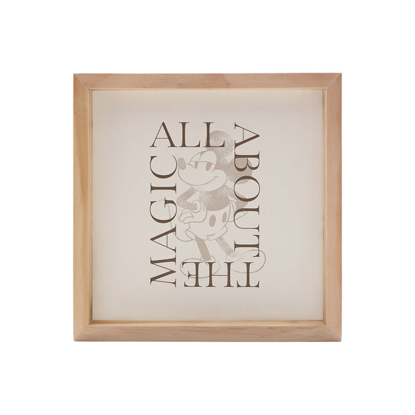 Disney's Mickey Mouse Magic Caption Box Table Decor by the Big One , Wood -A11-1275