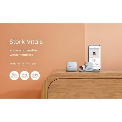 Masimo Stork  Vitals FDA Cleared Smart Home Baby Monitoring System - L11 - 190