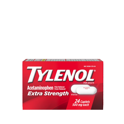 Tylenol Extra Strength Acetaminophen 500 MG Caplet