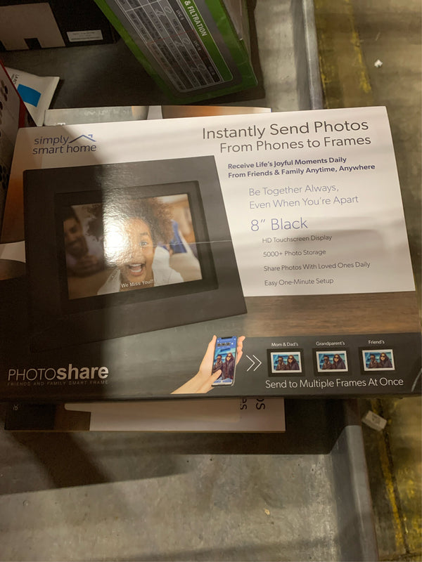 8 in. PhotoShare Social Network Frame - L8 - 198 -C2-0325 -C2-0330 -G5-0822