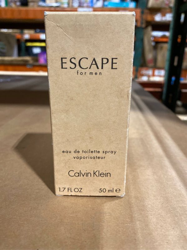 Escape By Calvin Klein Men Mango, Grapefruit, Bergamot, Melon, Sandalwood Edt Spray 1.7 Oz - G6 - 1831