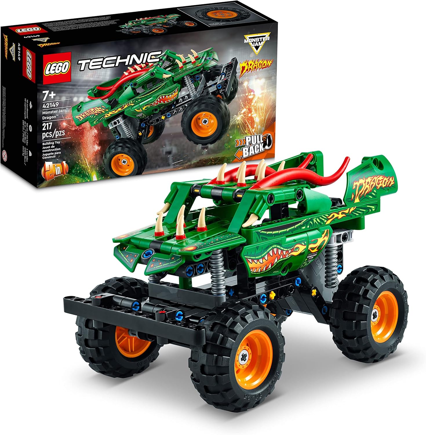 LEGO Technic Monster Jam Dragon Monster Truck Toy