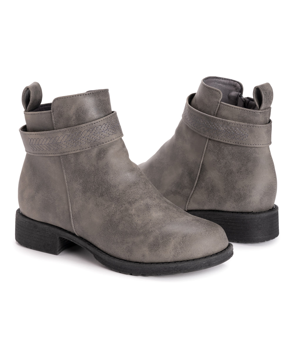 Gray Faux Fur-Lined Bianca Barbara Boot - Women Size 9 - G1 - 777