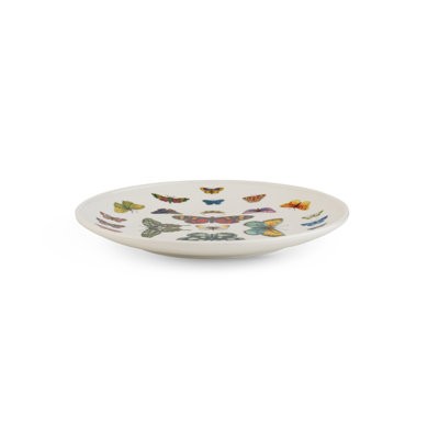 Botanic Garden Harmony Coup Salad Plate Green Set 4 8.5" Salad Plates - F5 - 868