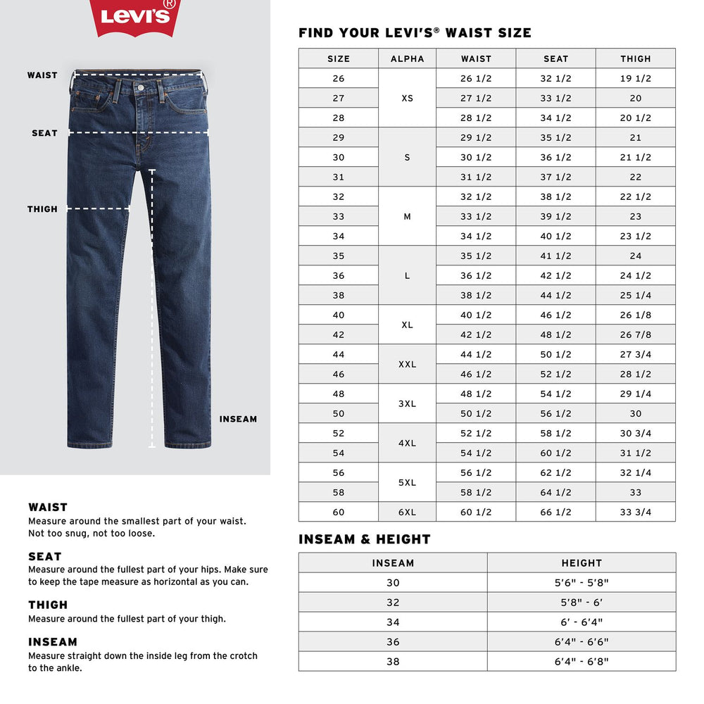 Men's Levi's  501  Original-Fit Stretch Jeans Size 40x34 - J7 - 1620